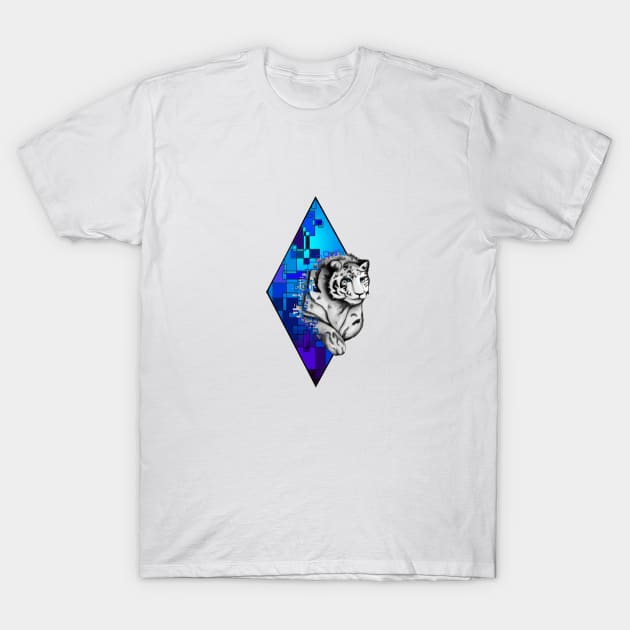 Futuristic Tiger T-Shirt by YellowStone